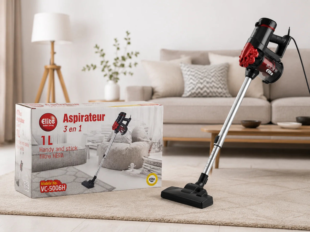 Aspirateur Balai 3 en 1 Elite VC-5006H – Léger, Puissant – vue 2 | MonChoix Maroc