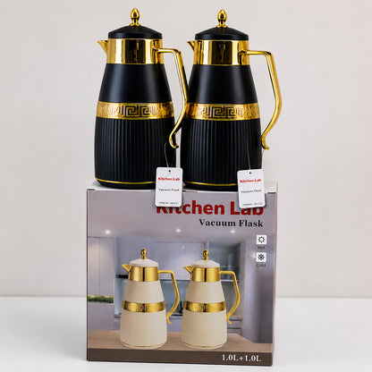 Set de 2 Thermos 1L + 1L Élégants – vue 2 | MonChoix Maroc