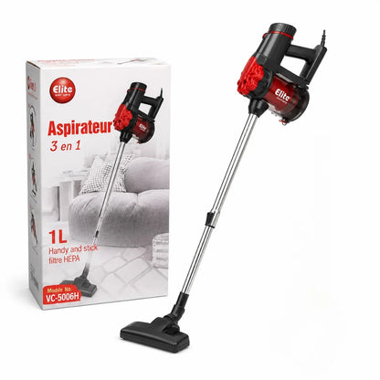 Aspirateur Balai 3 en 1 Elite VC-5006H – Léger, Puissant – vue 1 | MonChoix Maroc