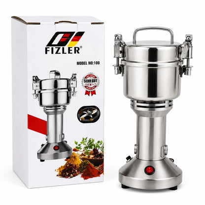FIZLER Moulin Électrique 150G 850W En Acier Inoxydable – Broyeur Haute… – vue 1 | MonChoix Maroc