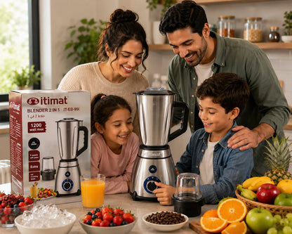 Blender Automatique ITIMAT 2 en 1 1200W – vue 3 | MonChoix Maroc