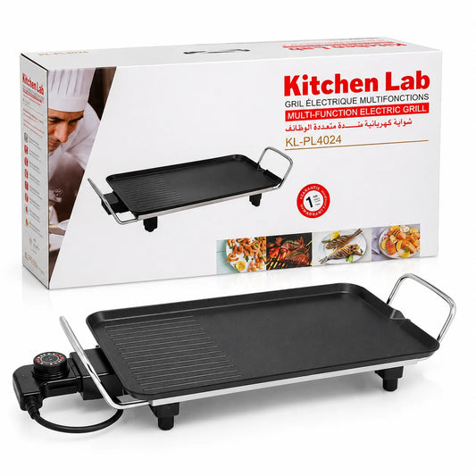 Plancha Électrique Kitchen Lab XL – Cuisine Rapide et Sans Sans Huile – vue 1 | MonChoix Maroc