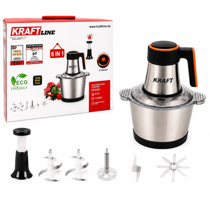 Hachoir Multifonction 6 en 1 - 1500W – vue 1 | MonChoix Maroc